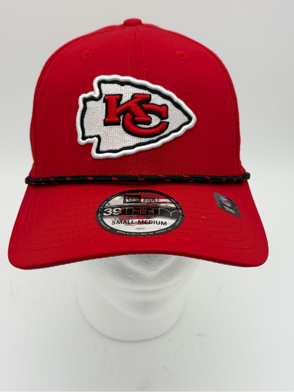 New Era Red Kansas City Chiefs Rope Front Hat